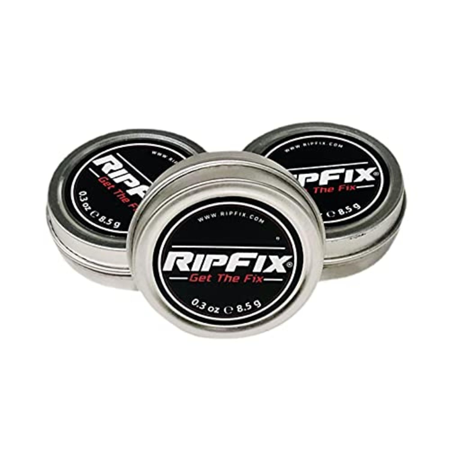 RipFix Hand Tear Repair - Rip Fix Stopper Balm for Gymnastics - Climbers Hand Balm - Wod Callus Hand Care - Climbing Hand Repair Balm Cream - Treatment for Cracked or Ripped Hands 0.3 oz - Pack of 3