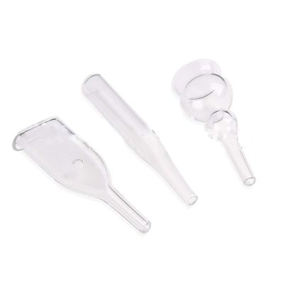 Ventouse Attachments by Project E Beauty | for Use with Vacuum Spray Facial Machines | Spa &amp; Salon Use | Universal Size Tubes | Blackhead Removal | Facial Cleansing | Pack of 3