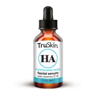 TruSkin Hyaluronic Acid Serum for Face + 7 Ultra Hydrating Ingredients - Best Face Serum for Moisturizing, Plumping &amp; Smoothing of Fine Lines and Wrinkles, 1 fl oz