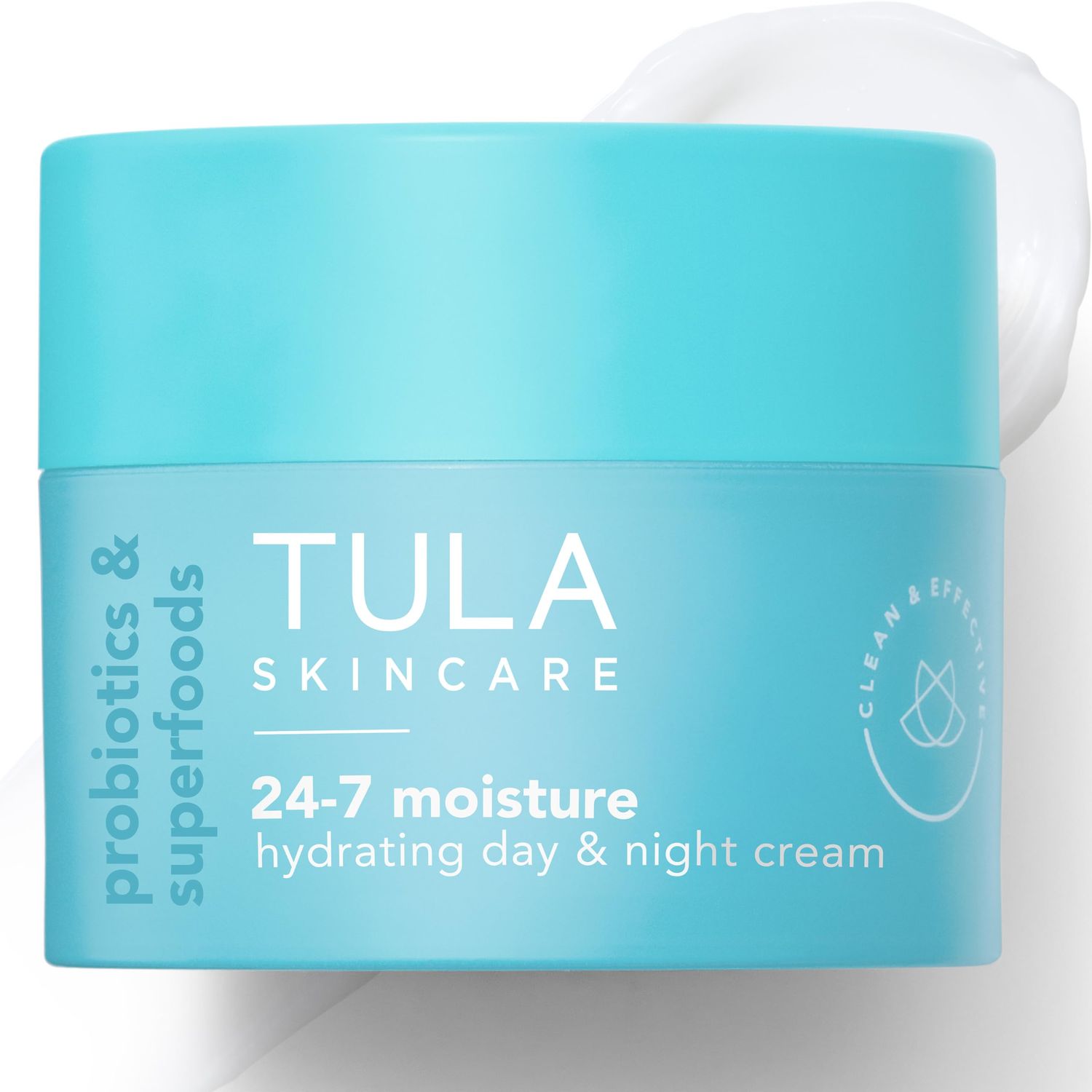 TULA Skin Care 24-7 Hydrating Day &amp; Night Cream - Anti-Aging Moisturizer for Face, Contains Watermelon &amp; Blueberry Extract, 1.5 oz.