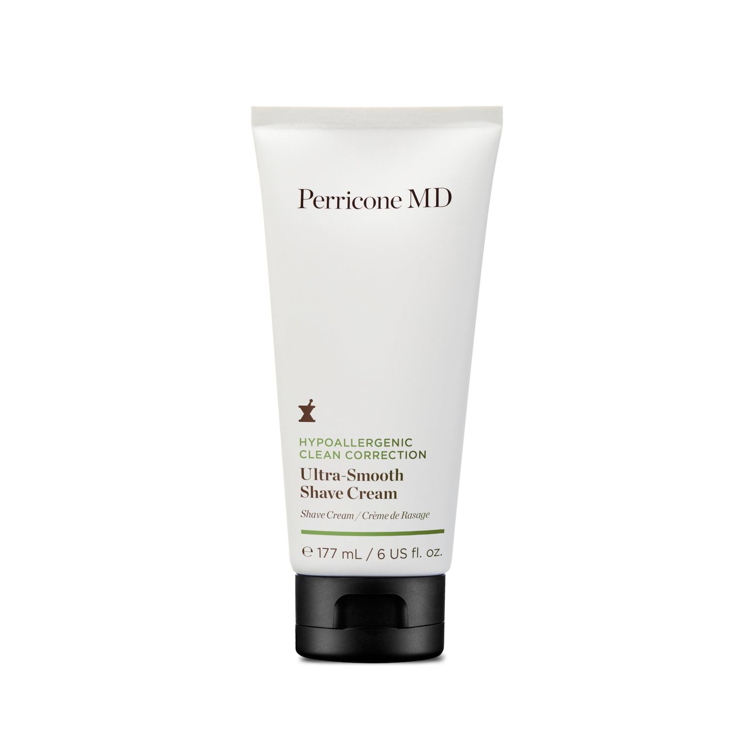 Hypoallergenic Clean Correction Ultra-Smooth Shave Cream, 6 fl. oz.