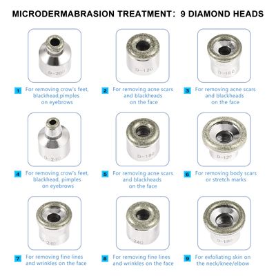 mcwdoit Facial Microdermabrasion, Diamond Dermabrasion Machine for Skin Exfoliation Blackhead Removal,Portable Rechargeable USB Cleansing Cordless White Home Device for Girl Women as a Gift, Upgraded