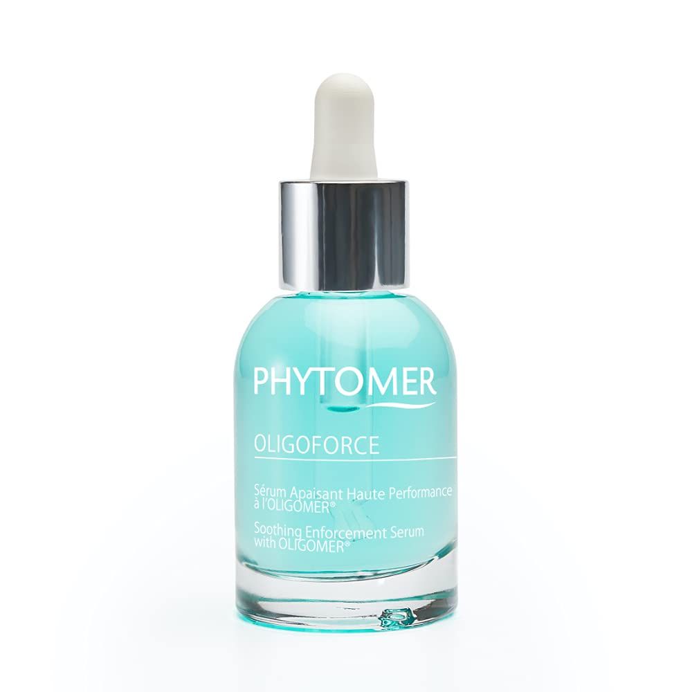 PHYTOMER Oligoforce Soothing Enforcement Face Serum | Soothing Serum for Irritated, Sensitive Skin | Calms Skin &amp; Reduce Redness | Natural Ingredients | Sustainable &amp; Eco-Friendly | 30 ml