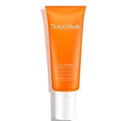 Natura Biss C+C Vitamin Summer Lotion | Vitamin C Color Enhancing Body Lotion | Hydrates, Soothes &amp; Enhances Sun Tan | For normal &amp; dry skin, 7 Oz