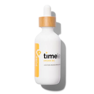 Timeless Skin Care Argan Oil - 100% Pure Argan Oil for Face &amp; Hair Care - Skin Care Oil for Dry Skin - Fragrance-Free Skin Care Product - Use with Moisturizer or Hair Products - 2 oz