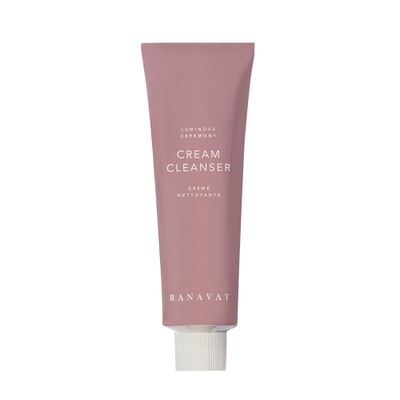RANAVAT Cream Cleanser - Daily Facial Cleanser Doubles as Waterproof Eye Makeup Remover - Gentle Face Wash to Detoxify and Nourish (3.4 oz)