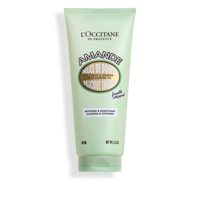 L&#39;OCCITANE Almond Delicious Shower: Gently Cleanse and Moisturize Skin, Softening, Whipped Texture, Formulated With Sweet Almond Oil