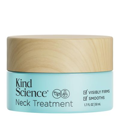 Kind Science by Ellen DeGeneres Neck Treatment - Neck Cream Visibly Firms, Lifts &amp; Supports Natural Cell Turnover for Anti Aging Firming and Tightening - Paraben, Dye &amp; Fragrance Free, 1.7 oz