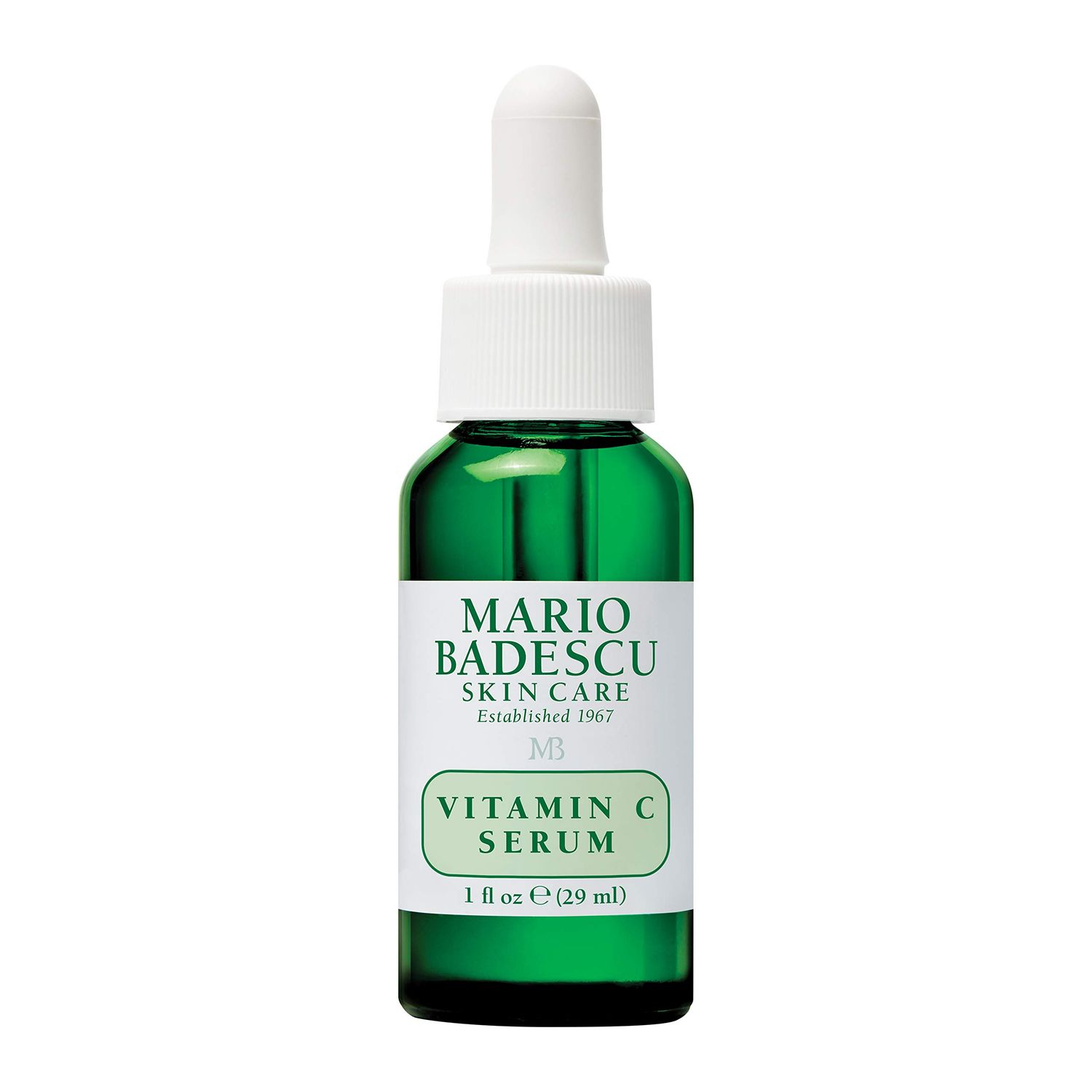 Mario Badescu Vitamin C Serum for All Skin Types | Lightweight Serum with Vitamin C &amp; Sodium Hyaluronate | Visibly Reduces Signs of Aging | 1 Fl Oz (Pack of 1)