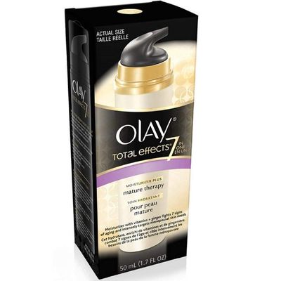 Olay Total Effects 7-in-1 Moisturizer plus Mature Therapy - 1.7 oz, Pack of 3