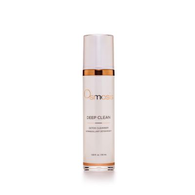 OSMOSIS DEEP CLEAN Detox Facial Cleanser, Face Wash with Coconut Oil for Oily, Blemish-Prone Skin, Gently Removes Impurities, 1.69 Fl Oz