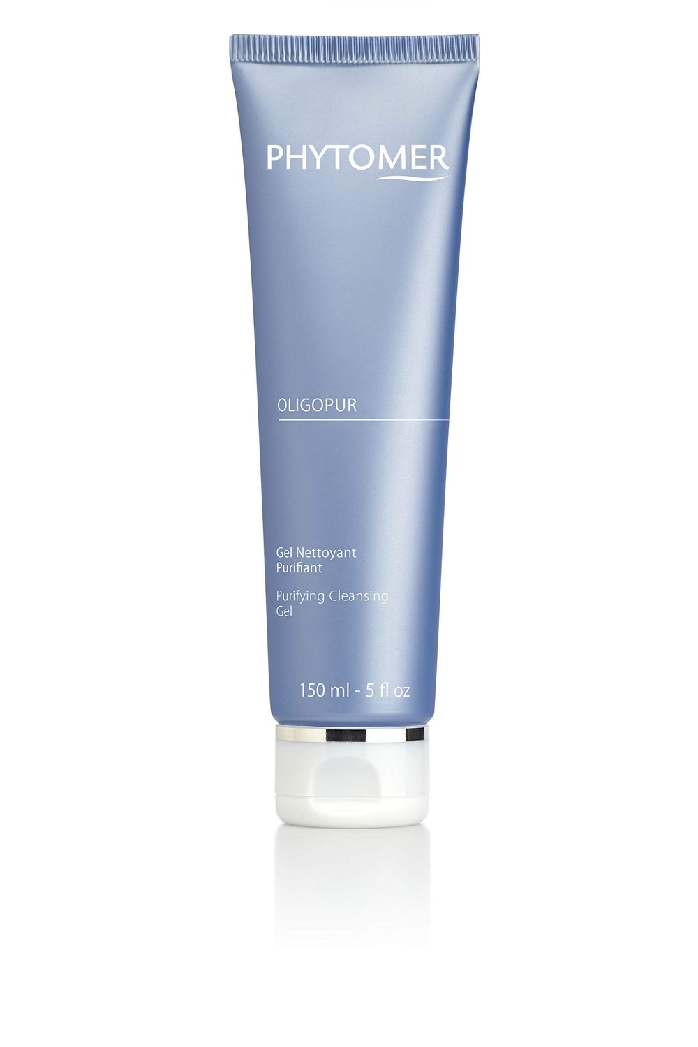 Phytomer Oligopur Purifying Cleansing Gel | Skin Balancing, Oil Absorbing Face Cleanser | Energizing Face Wash Prevents Dull Skin Tone | Safe, Natural Ingredients | Sustainable &amp; Eco-Friendly | 150ml