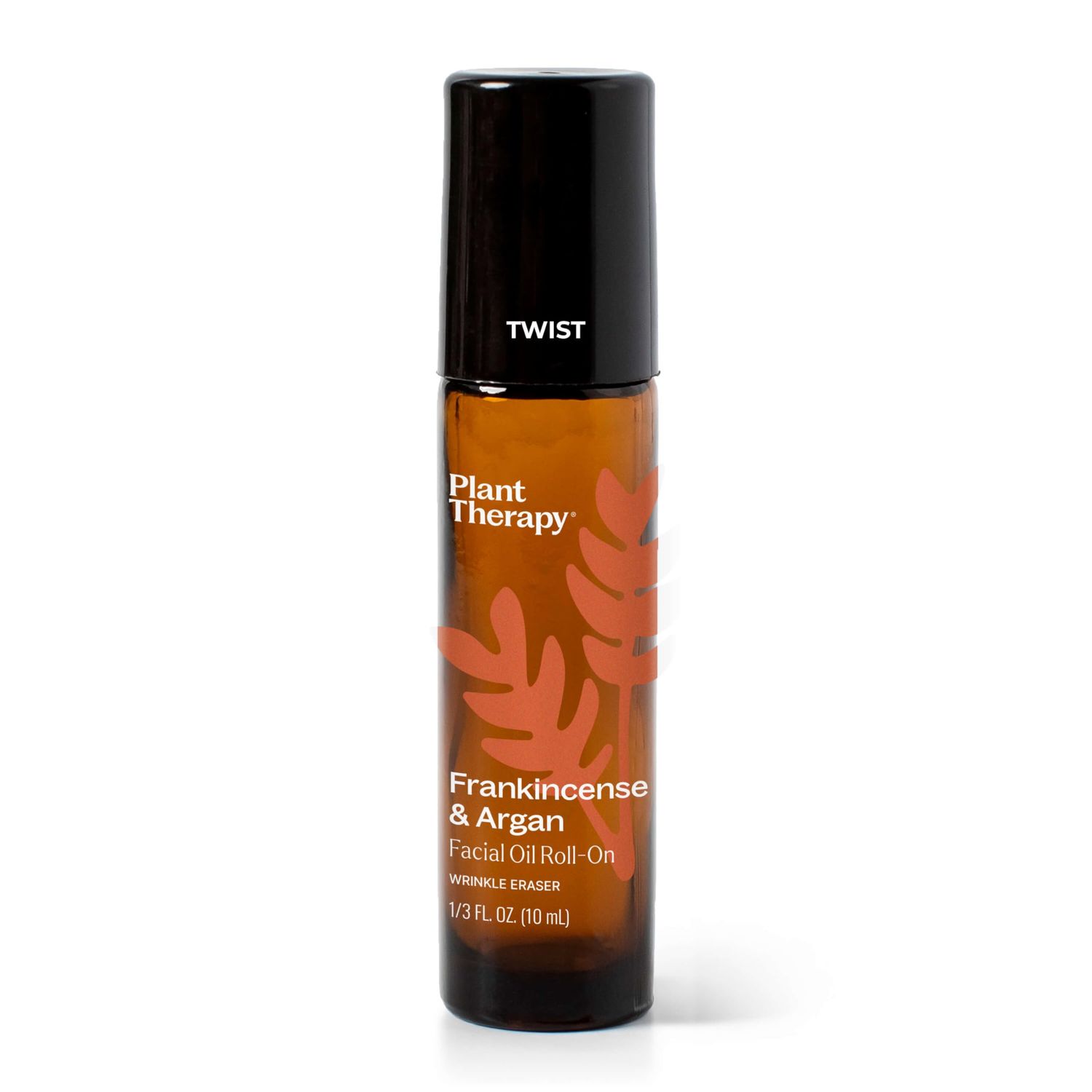 Plant Therapy Frankincense &amp; Argan Facial Serum Roll-On 10 mL (1/3 oz) with Frankincense Essential Oil &amp; Argan Oil to Smoothes Wrinkles &amp; Improves Skin Elasticity, Face, Skin, &amp; Nails