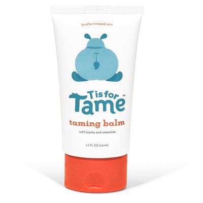 T is for Tame - Baby Natural Exfoliant &amp; Nourishing Taming Balm for Cradle Cap, Dry Scalp &amp; Skin, Plant-Based, Gentle Hydration with Jojoba &amp; Calendula, Made in the USA