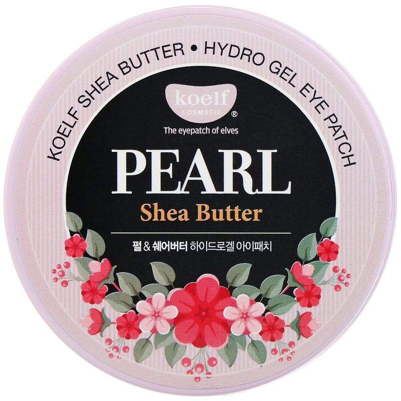 Koelf Pearl Shea Butter Hydrogel Eye Patch, 60 Patches