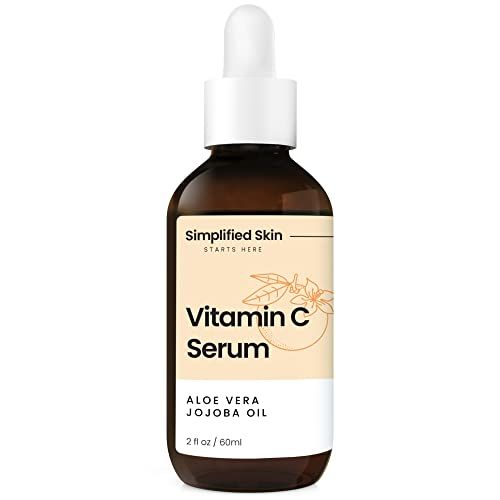 Vitamin C Serum for Face 20% - Facial Serum with Hyaluronic Acid, Vitamin E &amp; Ferulic Acid - Hydrating Serum for Glowing Skin, Pores &amp; Fine Lines - Natural Antioxidant Serum for Women &amp; Men - 2 Oz