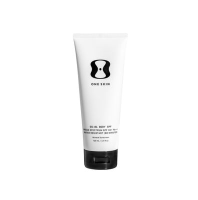 OneSkin BODY SPF OS-01 Peptide Broad Spectrum SPF 30+ Mineral Sunscreen- Protects Skin from UV Aging &amp; Water Resistant, Includes Potent Antioxidants, Suitable for Sensitive Skin