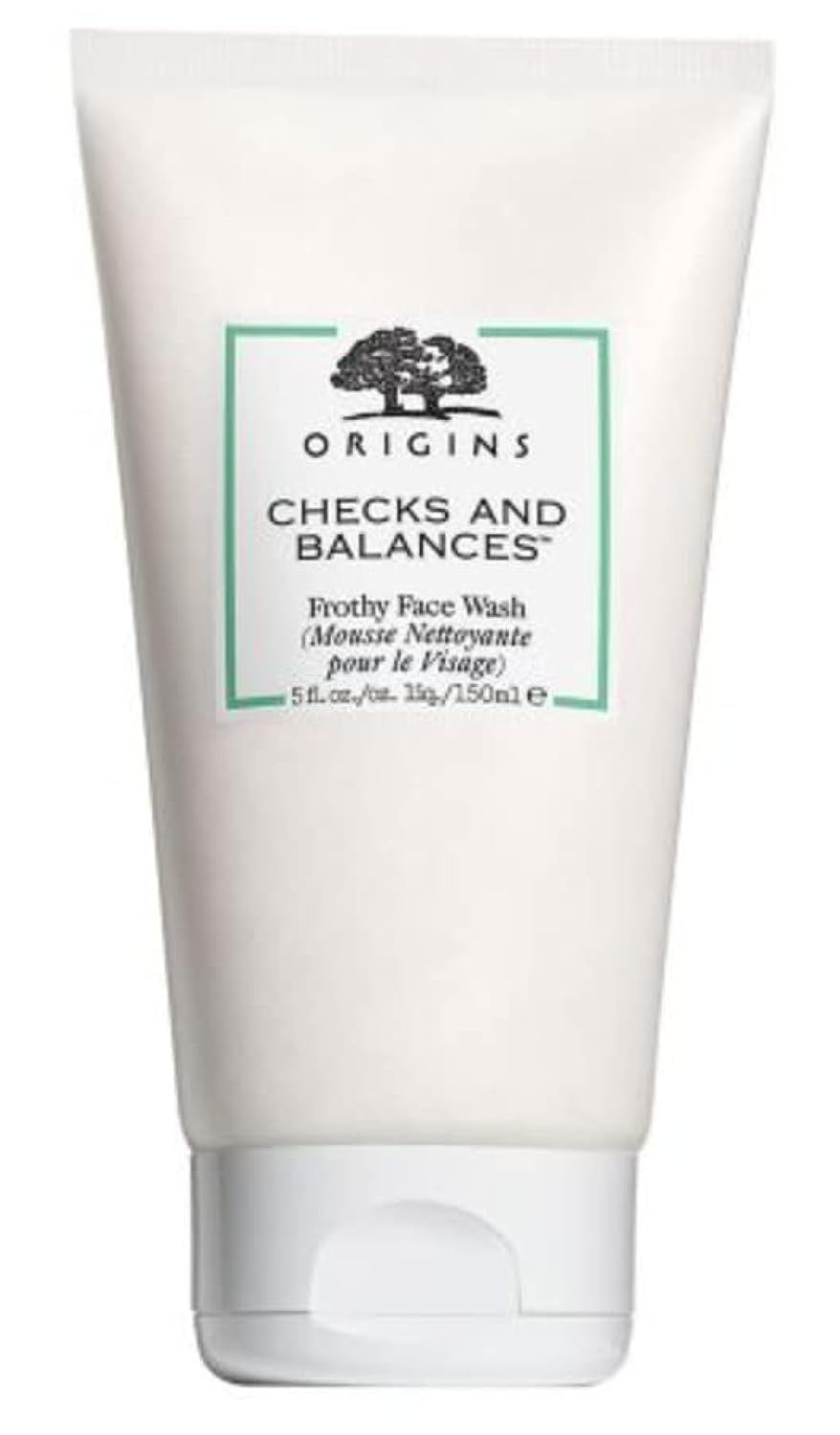 Origins Checks and Balances Frothy Face Wash 5oz, 150ml Skincare Cleansers