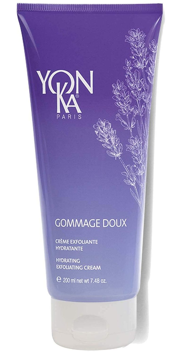 Yon-Ka Exfoliating Cream Scrub (200ml) Gommage Doux with Gentle Apricot Kernel and Mango Butter, Remove Dead Skin and Moisturize Dry Skin