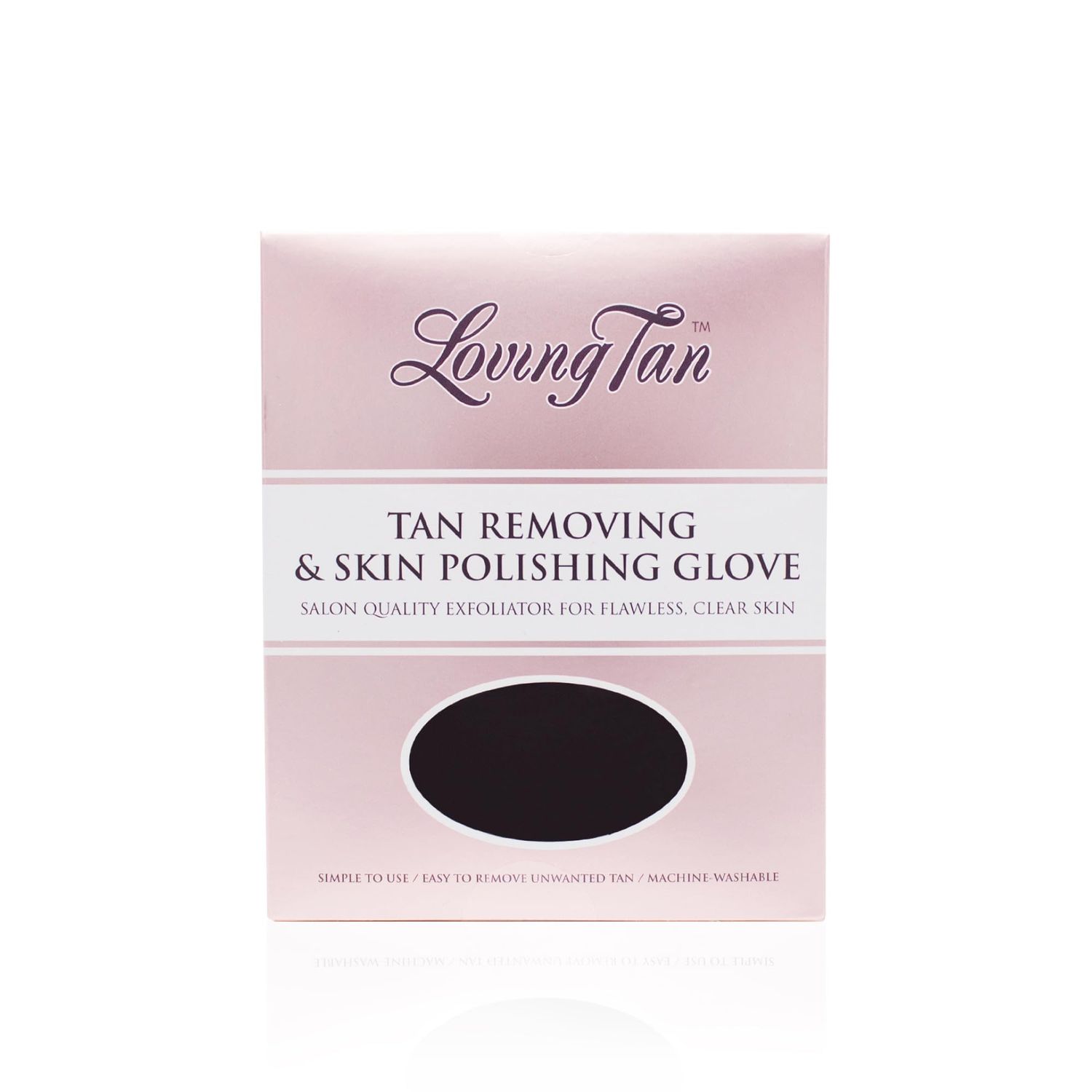 Loving Tan Reusable Self Tanner Removing &amp; Skin Polishing Glove, Exfoliating With Light &amp; Heavy Options, Washable &amp; Durable Design, Suited for All Skin Types - 1 ct.