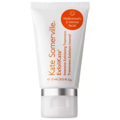 Kate Somerville ExfoliKate Intensive Exfoliating Treatment - Salicylic Acid and Lactic Acid Super Facial Scrub Improves Texture and Pores, 0.5 Fl Oz