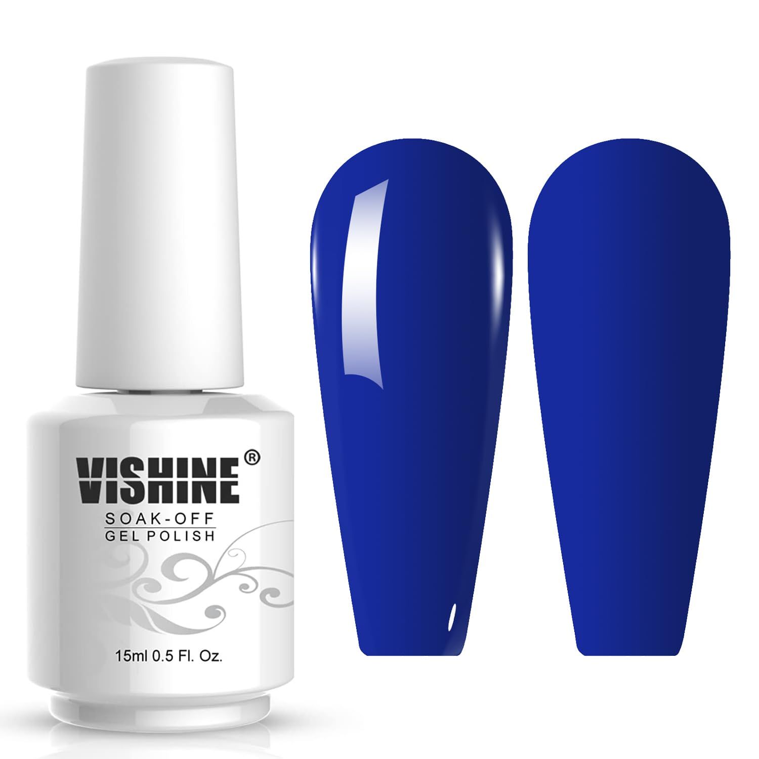 Vishine Gelpolish Gel Nail Polish Soak Off UV LED Manicure Nail Art Color No.1621