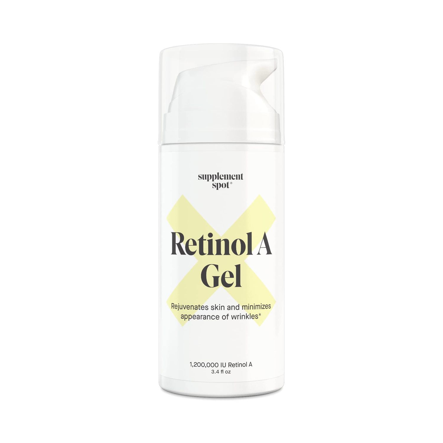 Retinol-A Gel - Anti-Aging Retinol Moisturizer Repairs Fine Lines &amp; Wrinkles - Daily Facial Retinol for Smoother, Firmer &amp; Younger Looking Skin- (99.9% Water Based Gel W/Vitamin A) (3.4 oz.)