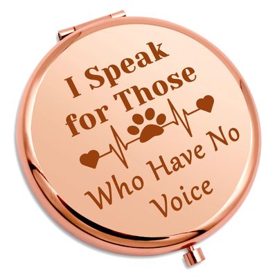Veterinarian Gifts for Women Animal Rescue Gift Compact Mirror Vet Tech Gift for Animal Lover Pet Owner Dog Mom Veterinary Medicine Graduation Gift Mothers Day Appreciation Gift Compact Makeup Mirror