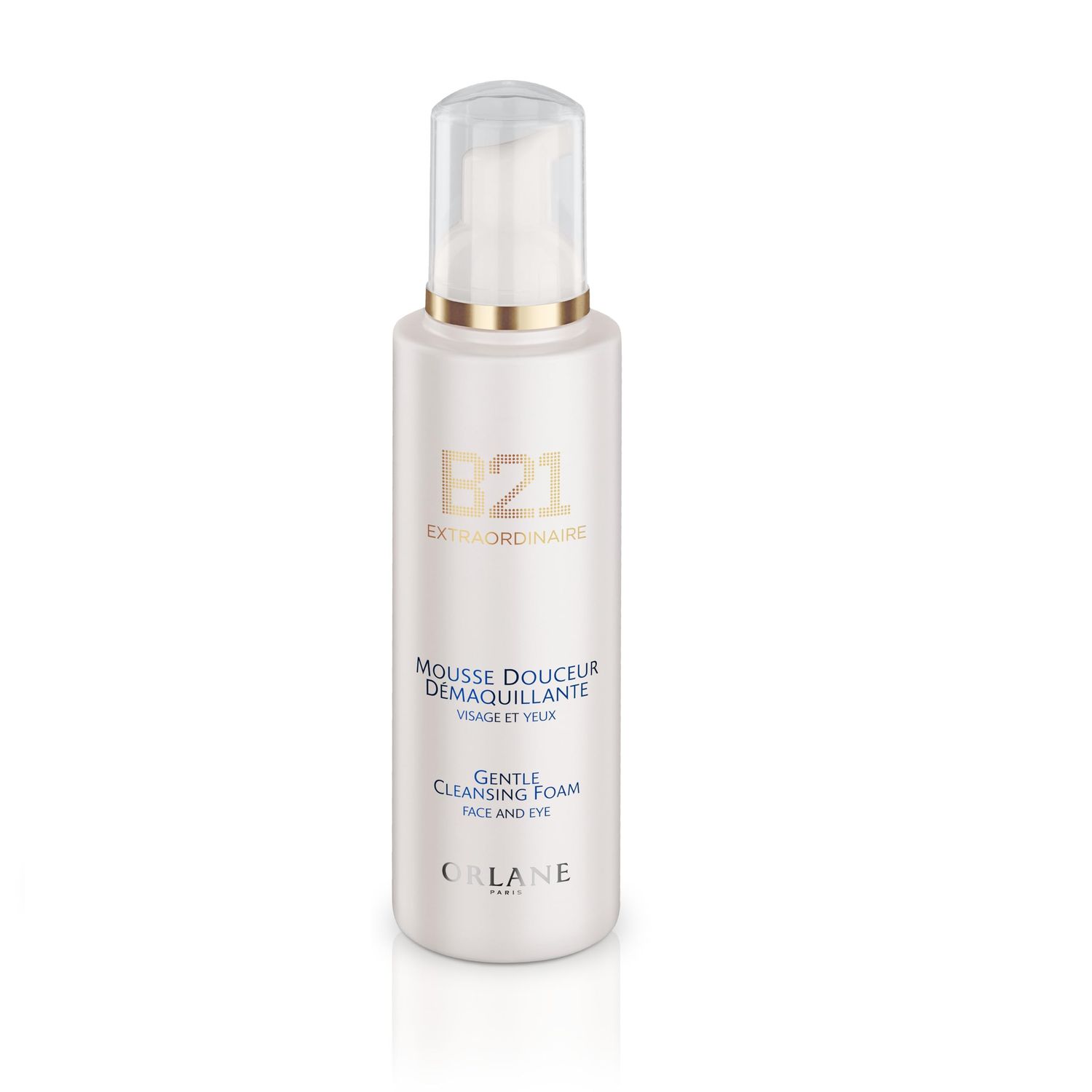 ORLANE PARIS Gentle Cleansing Foam, Foaming Facial Cleanser for Sensitive Skin - Makeup Remover Face Wash, 250ml