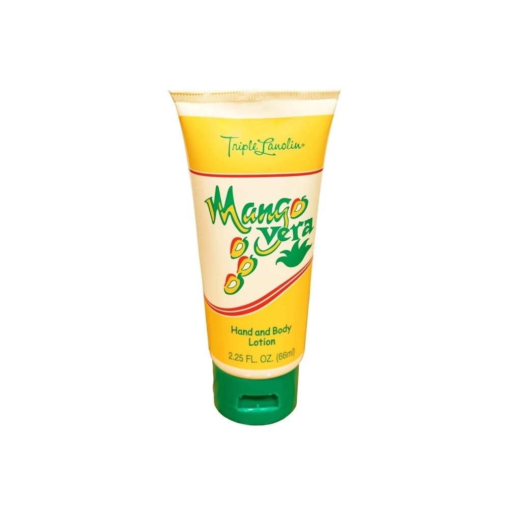Triple Lanolin 3 - Pack 2.25 Fl. Oz. Tubes Mango Vera Hand &amp; Body Lotion Three - 2.25 Oz Tubes