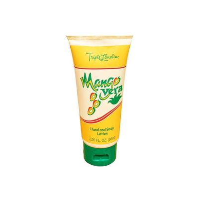 Triple Lanolin 3 - Pack 2.25 Fl. Oz. Tubes Mango Vera Hand &amp; Body Lotion Three - 2.25 Oz Tubes