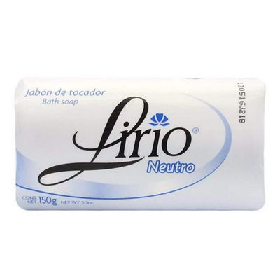 Jabon Neutro Neutral Soap Lirio for Facial Use with Crema la Milagrosa and Tia Mana (Pack of 1)