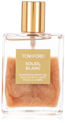 Tom Ford Soleil Blanc Rose Gold Shimmering Body Oil for Unisex, 3.4 Ounce