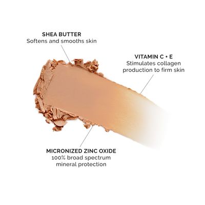 MDSolarSciences Tinted Solar Stick SPF 40 - Water-Resistant Mineral Sunscreen - Broad Spectrum UV Protection - Blendable Zinc Oxide Travel Stick - Smooth, Sheer and Natural Matte Finish, 0.6 Oz