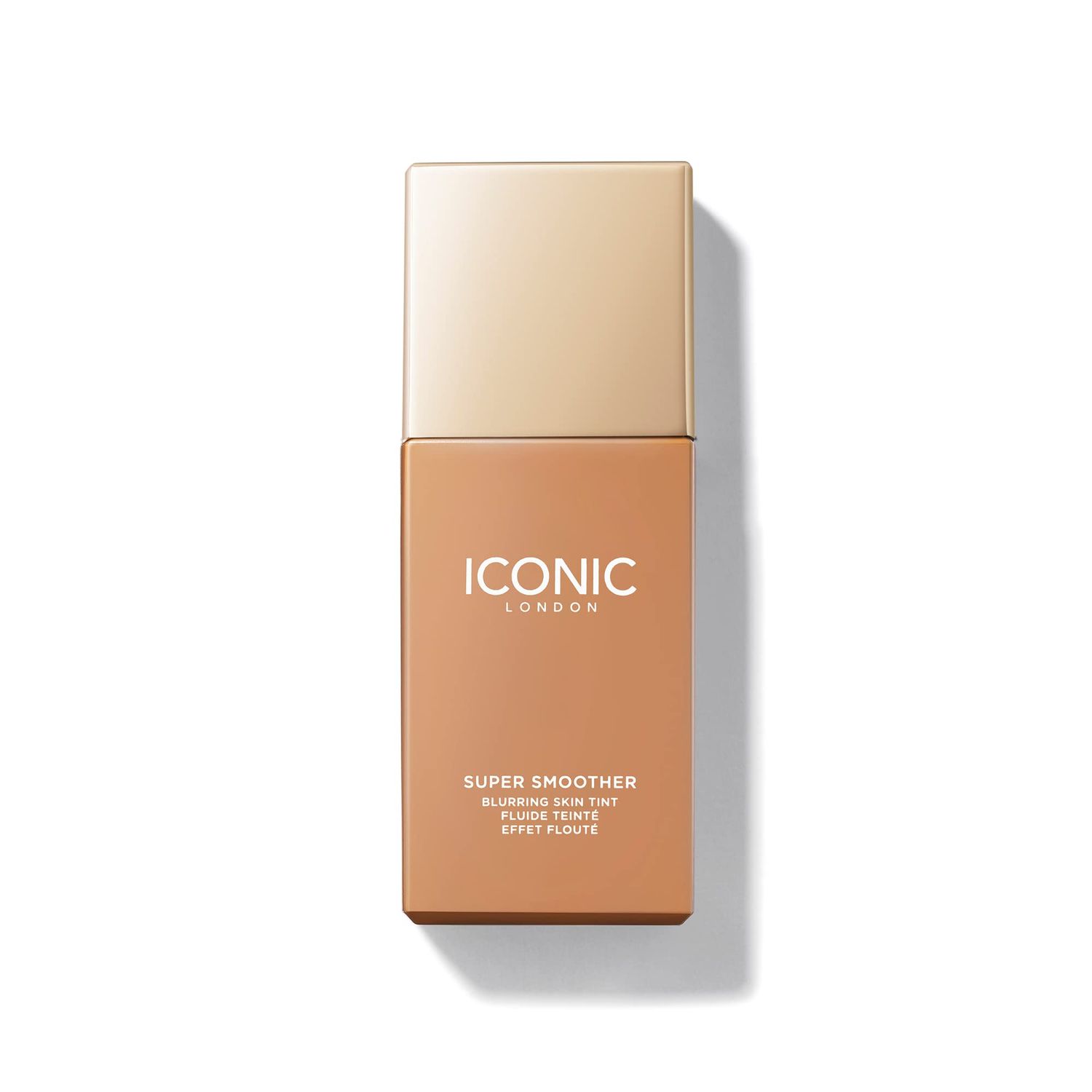 ICONIC LONDON Super Smoother Blurring Skin Tint | Light to Medium Coverage, Hydrating, Ultra-Lightweight Tinted Moisturizer, Cruelty-Free, Vegan Makeup (Neutral Medium) 1.01 Fl oz
