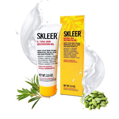 Skleer Acne Scar Treatment for Face, Cream for Acne Scars, Skin Repair Cream, Wrinkle Cream, Acne Scar and Dark Spot Removal, Acne Scar Remover for Face, Acne Scarring Treatment for Acne Scars 2.5 OZ
