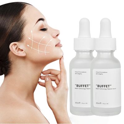 Peptides Serum For Face, 2 PCS Buffet Multi Peptide Face Serum For Anti-aging, Moisturizing Peptide Serum For Fine Lines &amp; Acne.