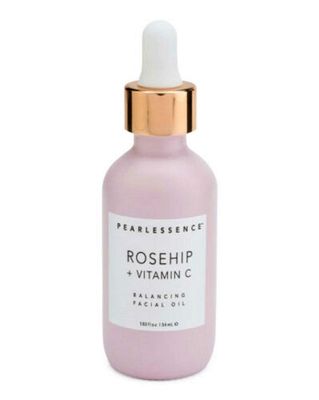 Pearlessence Rosehip Balancing Facial Oil + Rosehip Fruit Oil &amp; Vitamin C | Daily Hydration to Help Balance &amp; Revive Skin | Made in USA &amp; Cruelty Free