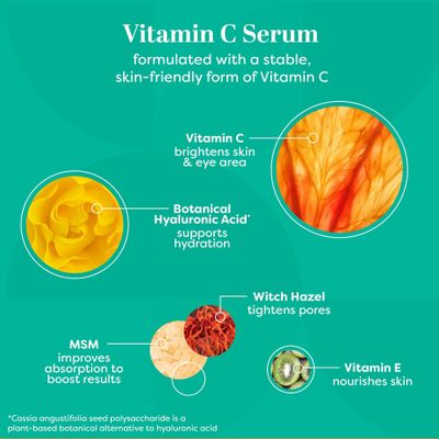 TruSkin Face Serum Duo - Retinol Serum for Face & Vitamin C Serum - Anti Aging Skin Care Gift Set for Women - Skin Care for Bright, Smooth, & Firm Skin - 1 fl oz, 2 Bottles