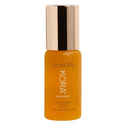 KORA Organics Noni Radiant Hydrating Eye Oil, Smooth &amp; Tone, Certified Organic, Cruelty Free, 0.34 fl oz