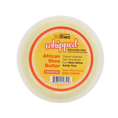 SoShea Whipped African Shea Butter|For All Hair Textures &amp; Skin Types|Original Unrefined Raw Shea Butter |Premium Quality 13.50oz (Original)