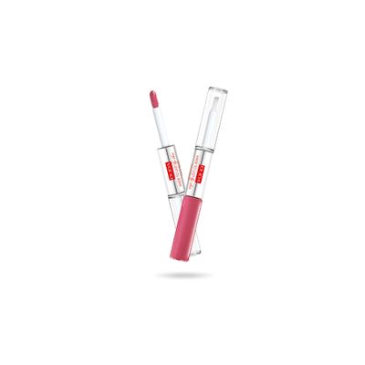 Pupa Made To Last Lip Duo - 016 Hot Pink Milano for Women - 0.13 oz Lipstick
