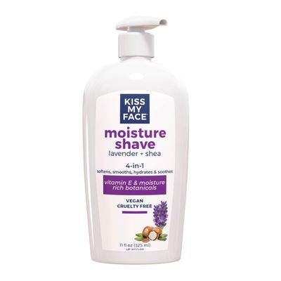 Kiss My Face Moisture Shave, Lavender &amp; Shea 11 oz