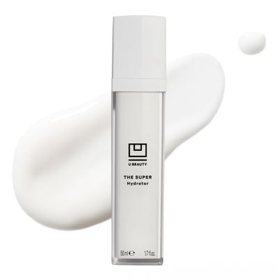 U Beauty The SUPER Hydrator - Mega-Dose Skin Hydrator and Hyaluronic Acid Moisturizing Cream with Peptides and Grapeseed Oil for Supple, Smooth, and Softer-Looking Skin For Up To 48 Hours - 1.7 fl oz