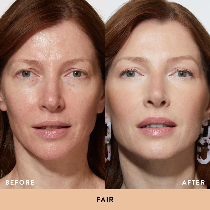 LAURA GELLER NEW YORK Better Than Block Skincare-Infused Serum Foundation with Broad Spectrum SPF 50+, Fair