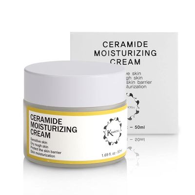 KRANICELL Ceramide Moisturizer Cream 1.69 Ounce for Hydrating, Moisturizing, Korean Skin Care Natural Organic Ceramides Moisturizing Cream for Sensitive and Dry Skin