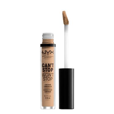 NYX PROFESSIONAL MAKEUP Can&#39;t Stop Won&#39;t Stop Contour Concealer, 24h Full Coverage Matte Finish - Medium Olive