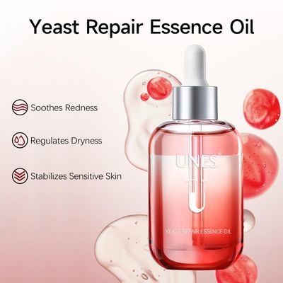 Unes Hydrating &amp; Repairing Face Oil - Facial Oil to Nourish and Calm Skin - Barrier Repair Serum for Dry, Redness &amp; Sensitive Skin - Natural Formula with Jojoba Oil - 1.76 Fl Oz