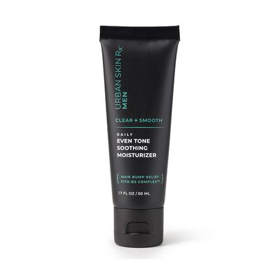 Urban Skin Rx Mens Daily Even Tone Moisturizer, Soothing, Lightweight Moisturizer for Men Hydrates Rough, Dry Skin. Formulated with Hyaluronic Acid, Aloe, Niacinamide and Provitamin B5, 1.7 Fl Oz