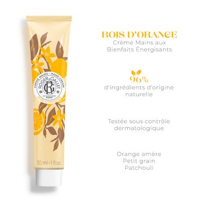 ROGER &amp; GALLET | Hand and Nail Cream | Nourishing Hand Cream &amp; Hand Moisturizer | Hand Lotion Hand Care (Orange Wood | 1 oz)